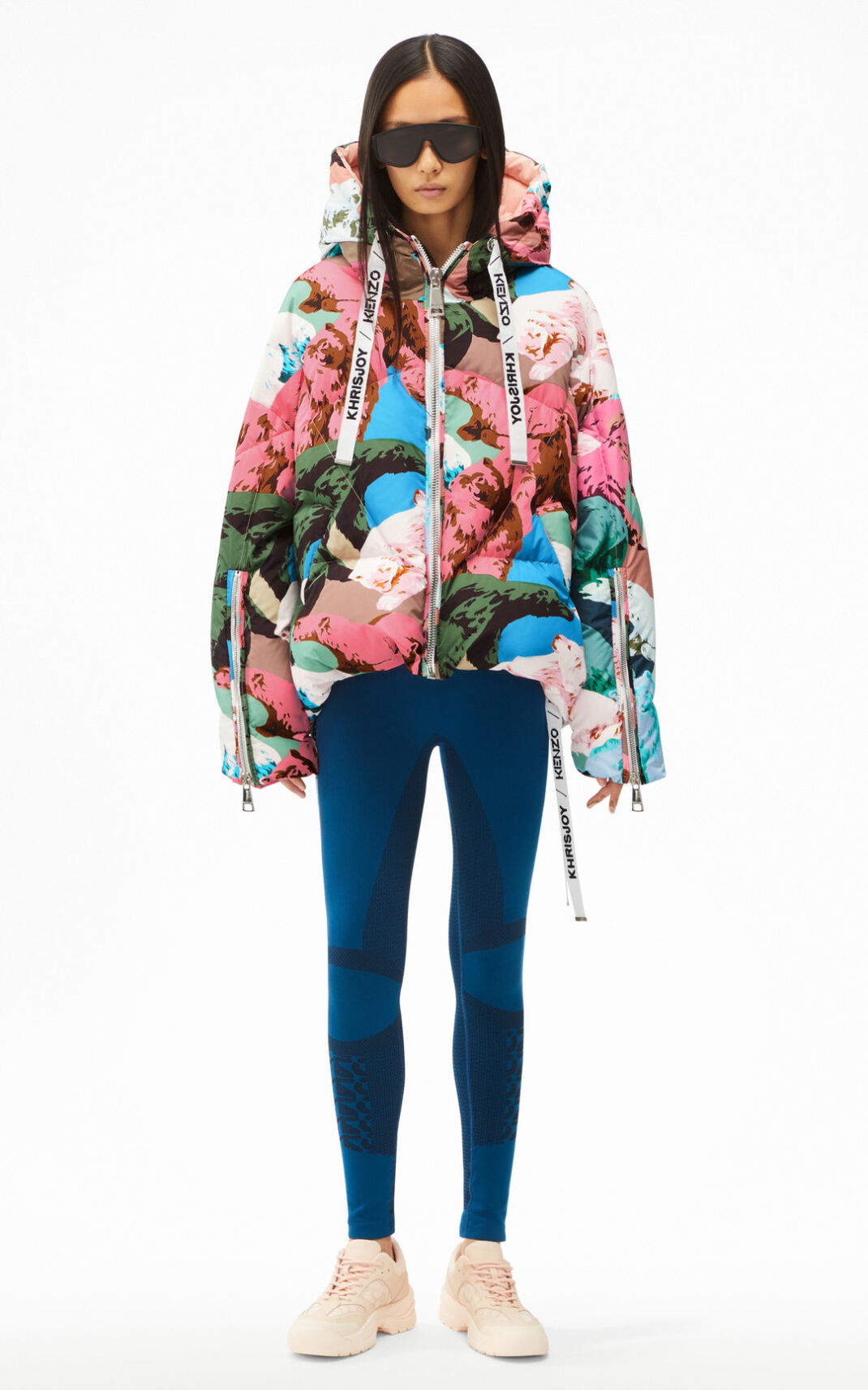 Chaqueta Kenzo Polar Bear KHRIS ICONIC puffer Mujer Rosas - SKU.3254007